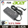 thumbnail image 2 of 19v 3.42a 65W 5.5*1.7mm AC laptop charger power supply for Acer Aspire 1410 1680 3000 5315 5630 5735 5920 5535 5738 6920 adapter, 2 of 9