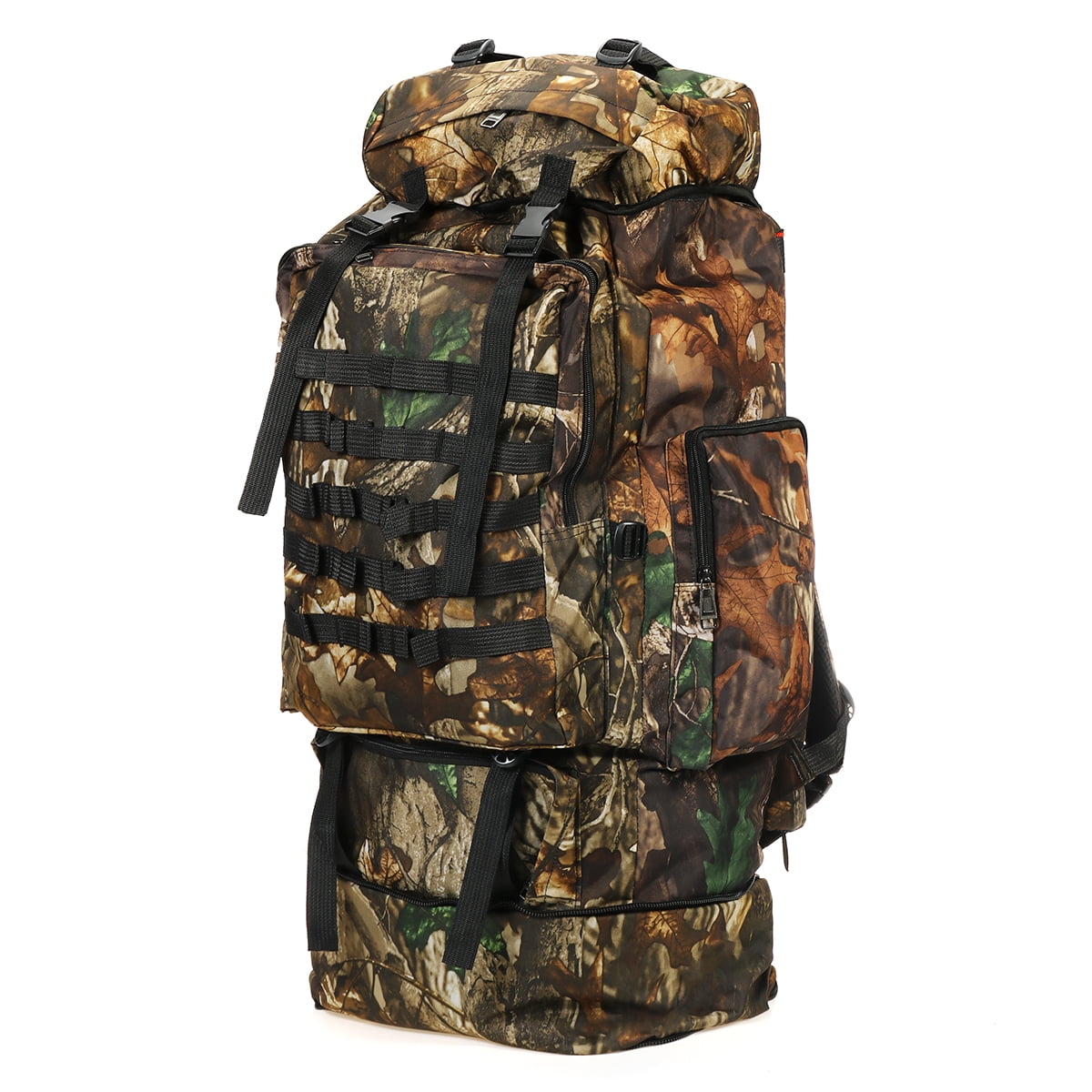 110L Camouflage Tactical Backpack Bag Outdoor Travel Hiking Climbing Militär 