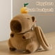 thumbnail image 3 of Bolso Piel Muñeca Felpa A La Hombro Capibara Dibujos Animados para Y Estudiantes, 3 of 9