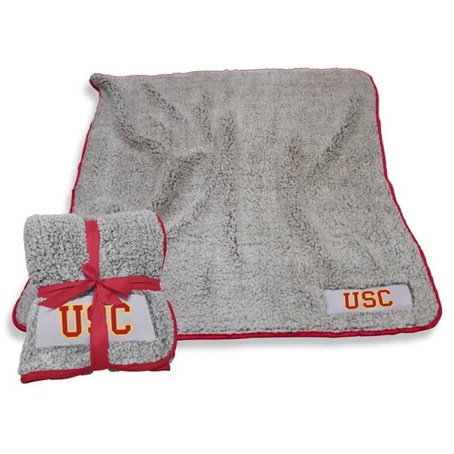 Northwest The Company USC Trojans Double Play Woven Jacquard Throw Blanket 
