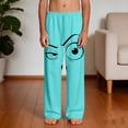 thumbnail image 5 of SGFCWSX Boys Lounge Pants Elastic Waist Graphic Loose Fit Soft Casual Pants for Kids Green Size 11 Years, 5 of 9
