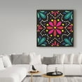 thumbnail image 3 of Trademark Fine Art 'Floral Fiesta Tile II' Canvas Art by Laura Marshall, 3 of 3
