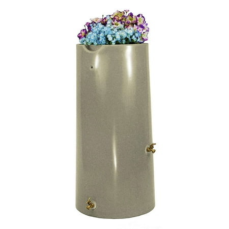 Good Ideas Impressions Reflections 50 Gallon Rain Saver - Sandstone