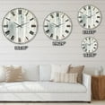 thumbnail image 4 of Designart 'A Woodland Walk into the Forest VI' Traditional wall clock, 4 of 4