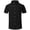 Black, variant on Geeksport Men's Dress Shirt Business Short Sleeve Button Down Shirts Solid Stretch Wrinkle Formal Shirt