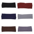 thumbnail image 1 of Miangastore Headbands Navy 6Set 8.7x3.7in, 1 of 8