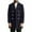 Navy, variant on Rohuuque Men's Woolen Trench Coat Regular Double Breasted Windbreaker with Pockets Notched Lapel Outwear Winter Pea Coat Businesss Overcoat Olive Green