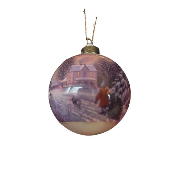 1998 Memories of Christmas (Blown Glass) Hallmark Keepsake Christmas Tree Ornament - QX2406