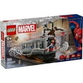 thumbnail image 3 of LEGO Marvel Spider-Man vs. Doc Ock Subway Train Scene - Action Figures Kids Toy - Spider-Man Building Toy for Boys & Girls, Ages 9+ - Marvel Collectible with 4 Minifigures - Birthday Gift Idea- 76321, 3 of 9