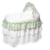 Cradle Bassinet With A White Triple