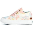 thumbnail image 4 of JENN ARDOR Womens Canvas Shoes Lace up Fashion Sneakers Walking Outdoor Shoe Zipper Decor, 4 of 7