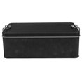 thumbnail image 1 of Caja de hojalata rectangular de metal con hebilla para guardar galletas de arándanos, dulces y pasteles de piña para usar en la encimera de la cocina., 1 of 7