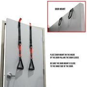 Valor Fitness Adjustable Bodyweight Suspension Strength Training Resistance Straps With Storage Bag - Portable VFX Full Body Home Gym Workout