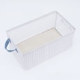 thumbnail image 3 of Unique Bargains Storage Bin with Handles 1 Pack Foldable Beige, 3 of 7