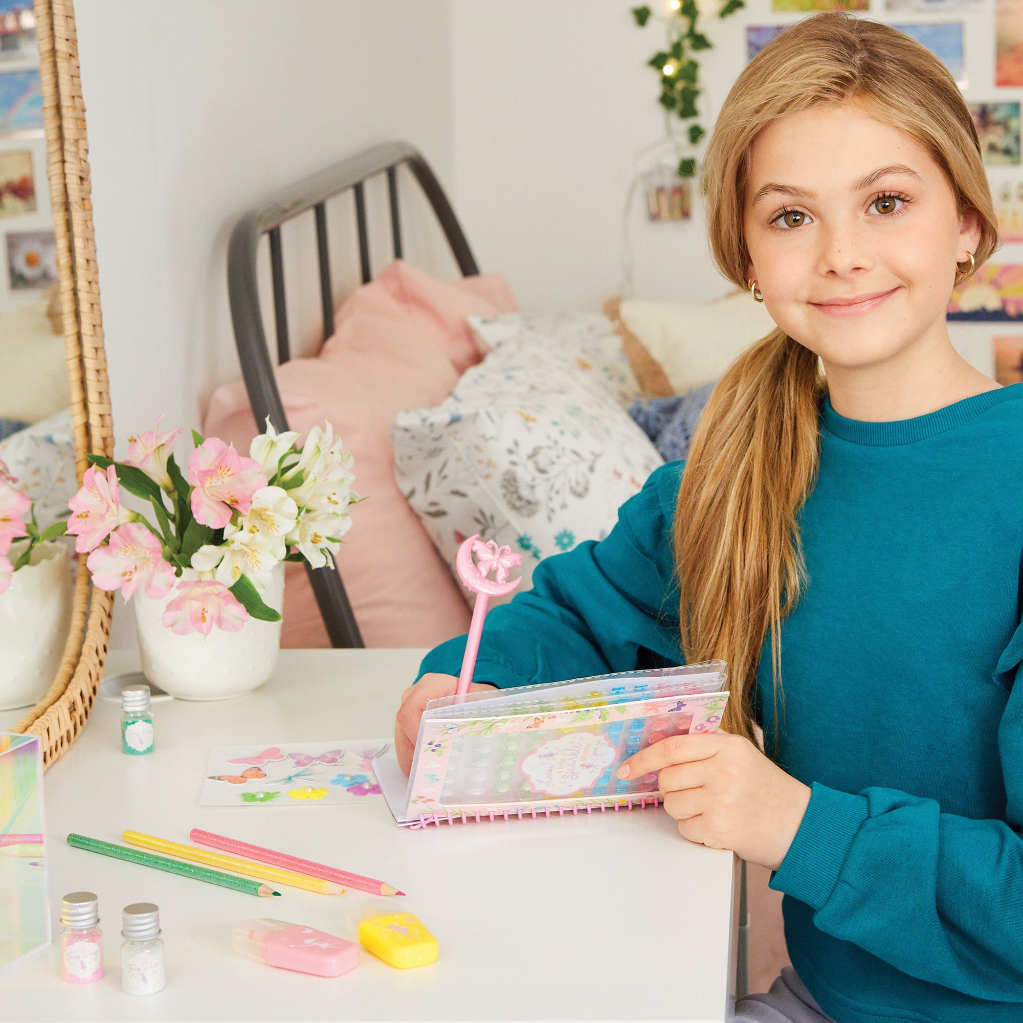 3C4G: Fairy Garden Novelty Sketching Set - 24 pcs, Create Crafts & 3D Artworks, Mixed Media Set, Make It Real, Tweens, Girls & Kids Ages 8+, Three 3C4G: Fairy Garden Novelty Sketching Set - 24 pcs, Create Crafts & 3D Artworks, Mixed Media Set, Make It Real, Tweens, Girls & Kids Ages 8+, Three