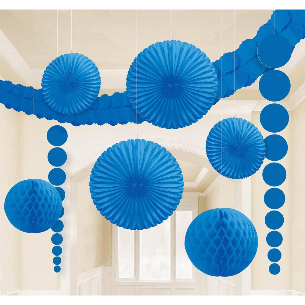 Royal Blue Paper Decorating Kit