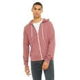 thumbnail image 1 of Bella + Canvas Unisex Sponge Fleece Full-Zip Hooded Sweatshirt, 1 of 1