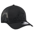 thumbnail image 3 of Men's New Era Black Arizona Diamondbacks City Initial 9FORTY A-Frame M-Crown Adjustable Trucker Hat, 3 of 5