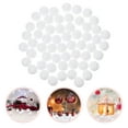 thumbnail image 3 of Shisuyan 50pcs Wedding Decoration Modeling Craft Solid Polystyrene Balls Round Spheres DIY Stuff White (Solid 2cm), 3 of 8