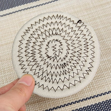 

Hand-Woven Cotton Rope Anti-Scald Heat-Insulating And Heat-Resistant Home Dining Table Mat And Coater