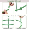 thumbnail image 3 of Tomato Cages for Garden Pots Round Adjustable Plant Support Cage Small Tomato Stakes Ring Cage for Climbing Plants Raised Garden Bed Peony Flower Vegetables Fruit(7Inch,1PC), 3 of 8
