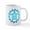 White, variant on CafePress - Blue Tribal Turtle Sun Mugs - 11 oz Ceramic Mug - Novelty Coffee Tea Cup