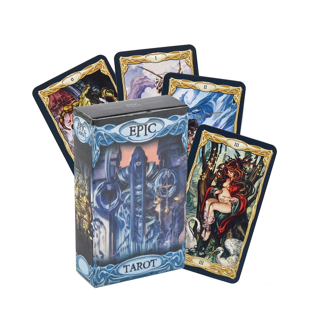 BEPSYOM Baraja De Tarot De 53 Cartas | Adivinación Y Autoexploración Para Principiantes