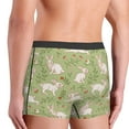 thumbnail image 3 of Uemuo Cute Rabbit And Flower Pattern Men's Boxer Briefs,Trunk Anti-Chafing,Comfortable, Durable, and Stylish Underwear-X-Large, 3 of 9