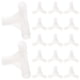 thumbnail image 5 of Accesorios de carpa de 20 piezas accesorios de dosel de tapa de plástico para carpas de carpas de repuesto, 5 of 6