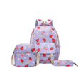 thumbnail image 2 of Backpack Set with Lunch Box and Pencil Case, Travel Daypack Large Bookbag Set(Purple-1,44cm), 2 of 5