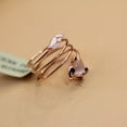 thumbnail image 3 of Women Opening Ring Copper Animal Rings Adjustable Simple Style Dating Women Hand Girlfriend Plating Jewelry for Dating Party Present Jewelries, 3 of 9