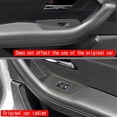 thumbnail image 2 of Rhd Car Carbon Fiber Window Glass Lift Button Switch Cover Trim Door Armrest Panel For -60 2022 202, 2 of 5