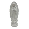 thumbnail image 1 of Resin Mary Statue Blessed Mother Sculpture Collection Handmade Religious for Wedding Home Desktop Patio , white, 1 of 7