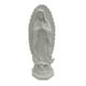 thumbnail image 1 of Estatua de la Virgen María católica, figura de la Santísima Madre, adorno religioso hecho a mano blanco, 1 of 7