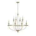thumbnail image 2 of Millennium Lighting  Herring 6 Chandelier Ceiling Light Matte Black - 42 Inch, 2 of 5