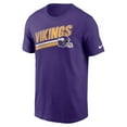 thumbnail image 2 of Men's Nike Purple Minnesota Vikings Essential Blitz Lockup T-Shirt, 2 of 3