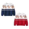thumbnail image 2 of Boys Girls Christmas Sweaters  Reindeer Clothes, 2 of 2