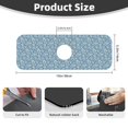 thumbnail image 2 of Sikiie Floral Retro Style Splash Guard for Sink Faucet-1 PC Super Absorbent Fast Drying Mat Sink Gadgets-Splash Guard for Kitchen, Sink Mat, 2 of 7