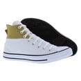thumbnail image 4 of Converse Chuck Taylor All Star Hi Unisex Adult Shoes Size 9, Color: White/Dunescape/Open Sesame, 4 of 5