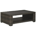 thumbnail image 1 of Bowery Hill Patio Coffee Table in Brown, 1 of 5