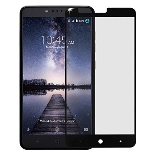 Zte Max Blue 4g Lte Zte Max Xl Zte Z986dl Zte Z9560 Full Screen Tempered Glass Screen Protector Scratch Free Ultra Slim 0 3mm Screen Guard Black Walmart Com