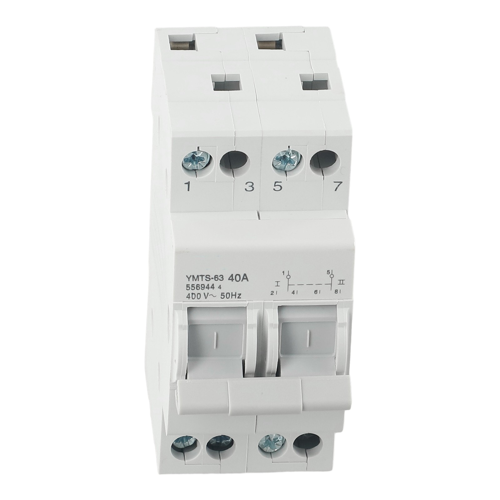 Brand New Transfer Switch Circuit Breaker 1 Pc 2P 40A 63A Dual Power Manual Tool For Current And Voltage Tools