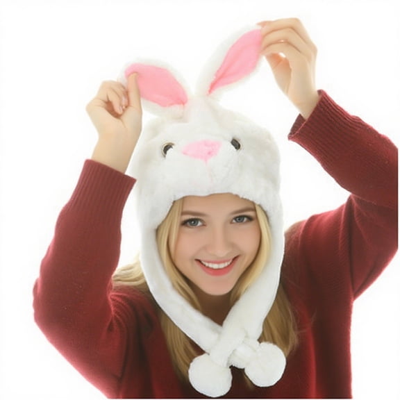 Jamicy Women's Winter Warm Hats Animal Hats One Size Cap with Fleece Lining Cold Weather Hat Outdoor Cycling Cap for Women