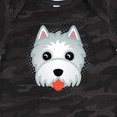 thumbnail image 4 of Inktastic West Highland Terrier Dog Lover Boys or Girls Baby Bodysuit, 4 of 5