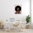 thumbnail image 2 of Stupell Industries Strong Woman with Glamour Cosmetics Glitz Eye Shadow World Cultures Painting Gray Framed Art Print Wall Art, 24 x 30, 2 of 7