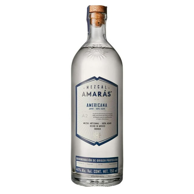 Pack de 2 Mezcal Amarás Americana Joven Agave 750 ml