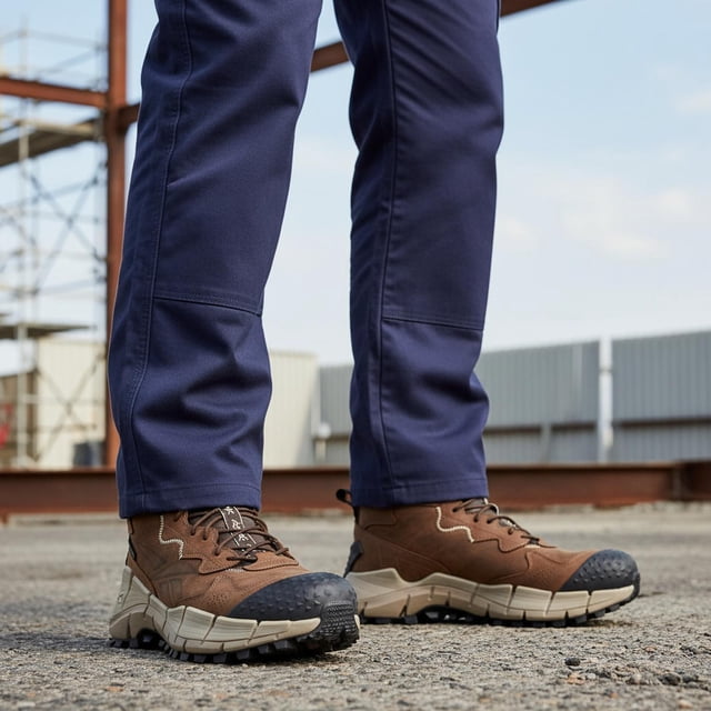 Botas De Seguridad Reebok Hombre Zig Kinetica Nom-113-stps marron 5 MX