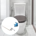thumbnail image 2 of 2pcs Front-Mounted Toilet Handle Tank Flush Lever with Toilet Flappers Replacement for Toilet Tank, 2 of 4