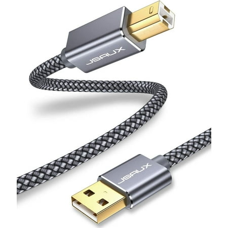 1,8m Câble USB 2.0 d'imprimante A Mâle vers B Mâle pour