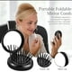 thumbnail image 2 of 2 cepillos de pelo plegables JM espejo de viaje peine de masaje para el cabello mini peine, 2 of 5